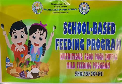 feeding program tarpaulin|School Based Feeding Program (SBFP) .